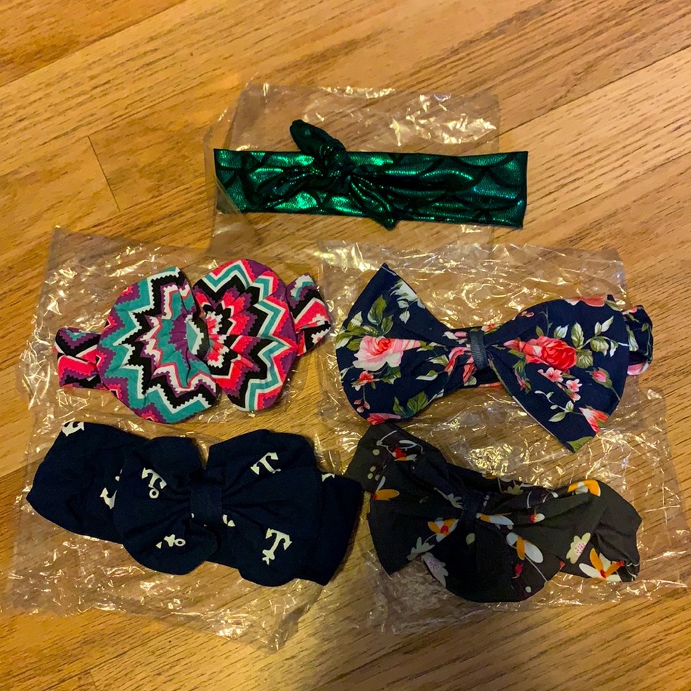 Brand new in packaging girls headbands